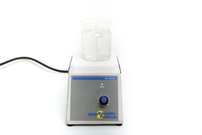 Used VWR 315 Magnetic Stirrer 33918-246 4x4 Ceramic Top (4637)