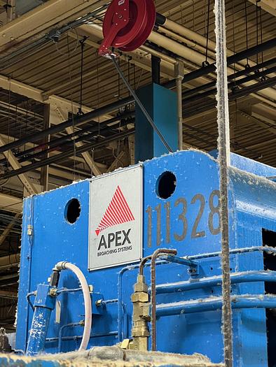Used APEX 10 TON 30 INCH TABLE UP VERTICAL BROACHING MACHINE