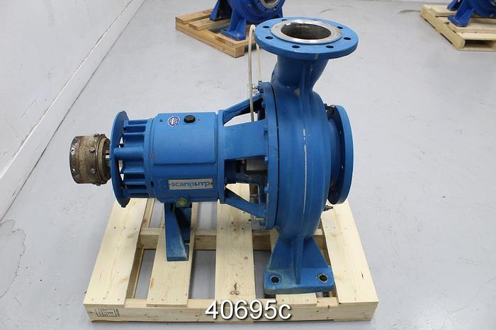 Used Scanpump Type BE 420-1540 Pump, Duplex Stainless Steel, 6x8x17 #40695