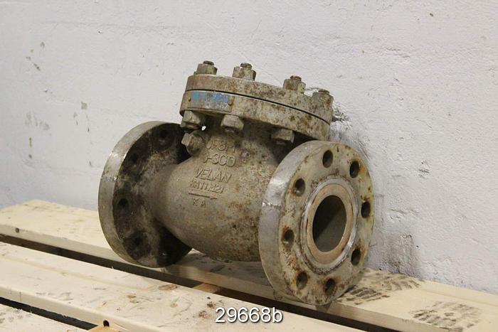 Used Velan 3" Swing Check Valve #29668