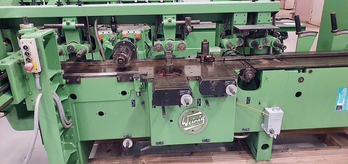 Used WEINIG Four side planer, 5 heads PM 17