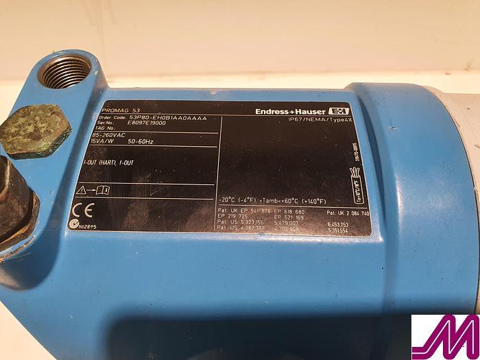 Used Endress & Hauser Pro Mag P Flow Meter