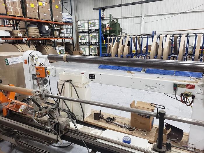 Used 120" APPLETON CORE CUTTER MODEL S 10 10 A 6" DIAMETER CORES