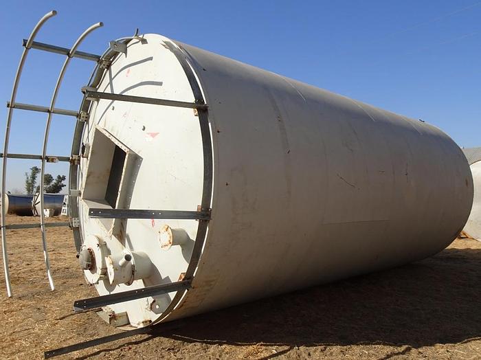Used Silo, 1,750 CF, 12' X 15', Cone Bottom, Dust Collector, #S742417