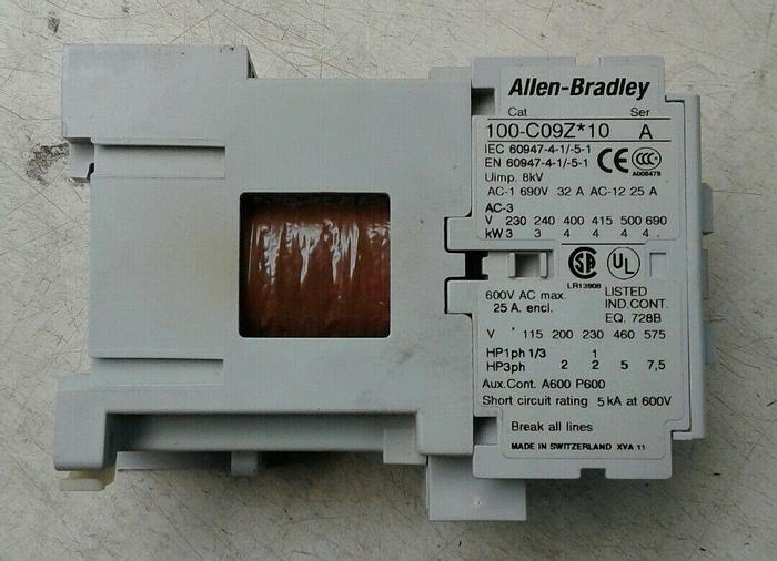 Used Allen Bradley Contactor 100-C09Z*10