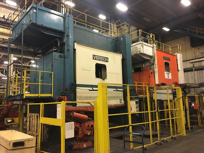 Used 500 ton Verson 144"x96" Hydraulic Press