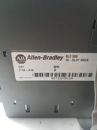 Used Allen Bradley 1747-SDN SER B,1746-OW16, 1746-IB16, 1746-P2, 1746-A10