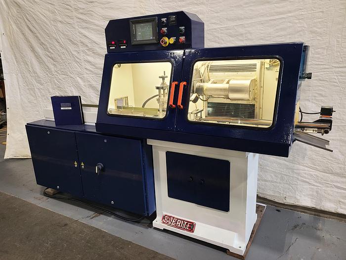 Used Everite Electrochemical Automatic Tube Cutoff Saw Machine Model TC SR7