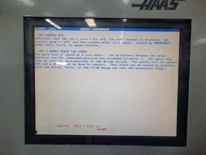 Used 2005 Haas SL-40B Big Bore Chucker