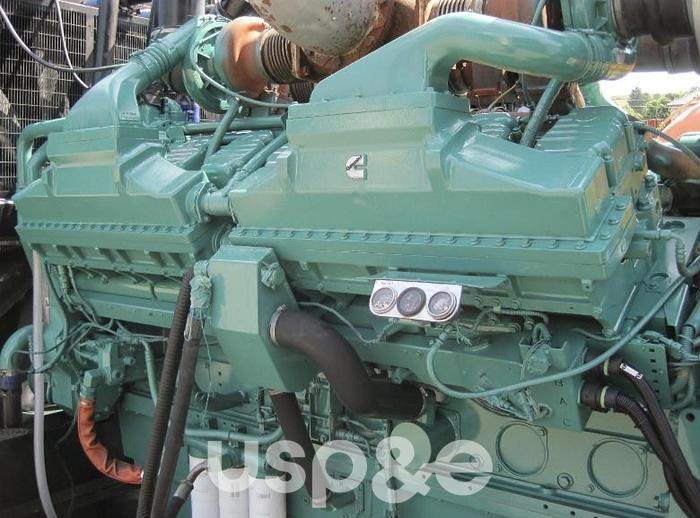 Used 2 MW 2010 Used Cummins QSK60-G6 Diesel Generator Sets