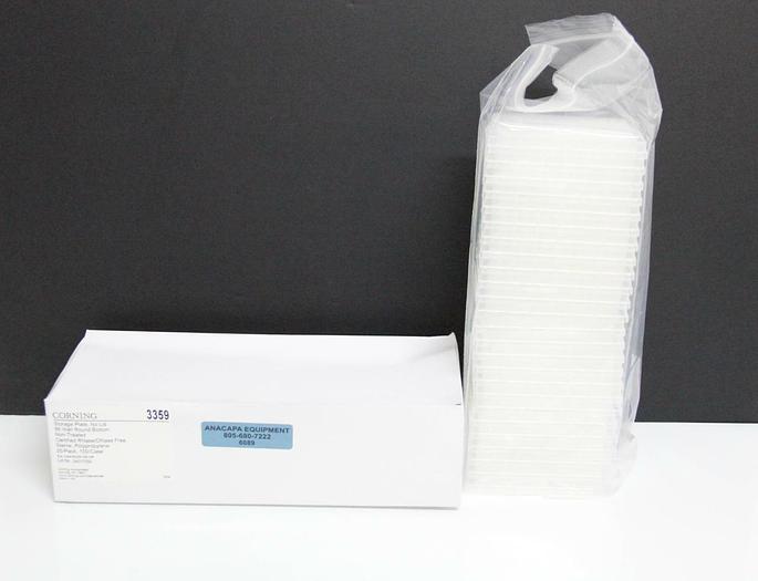 Corning 3359 Storage Plate No Lid Sterile Polypropylene NEW LOT OF 25 (6089)