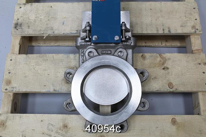 Unused Dezurik 6" Hand Operated Knife Gate Valve #40954