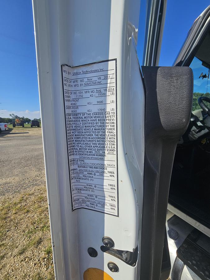 Used 2015 International / Utilicore 4300 / MD300