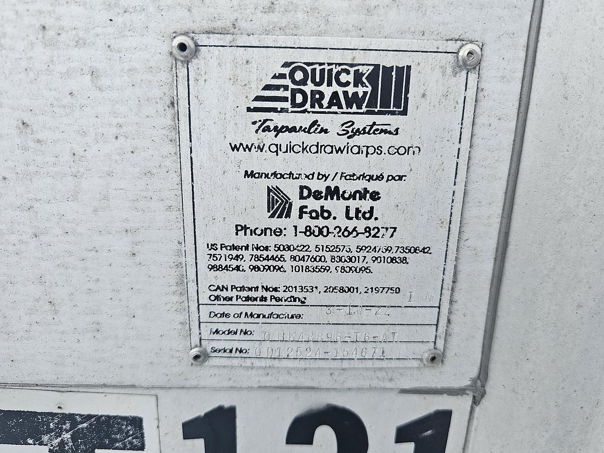 Used 2022 East trailer conastoga