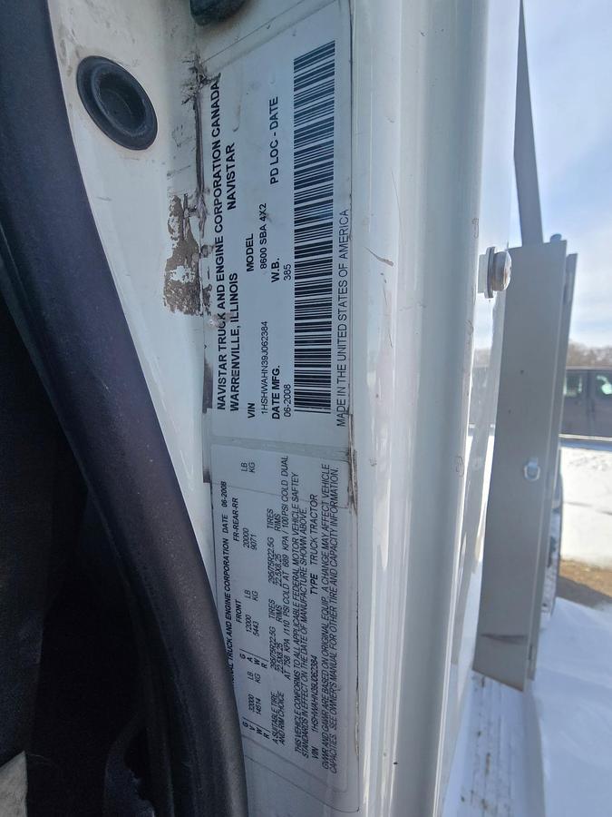 Used 2009 International 8600