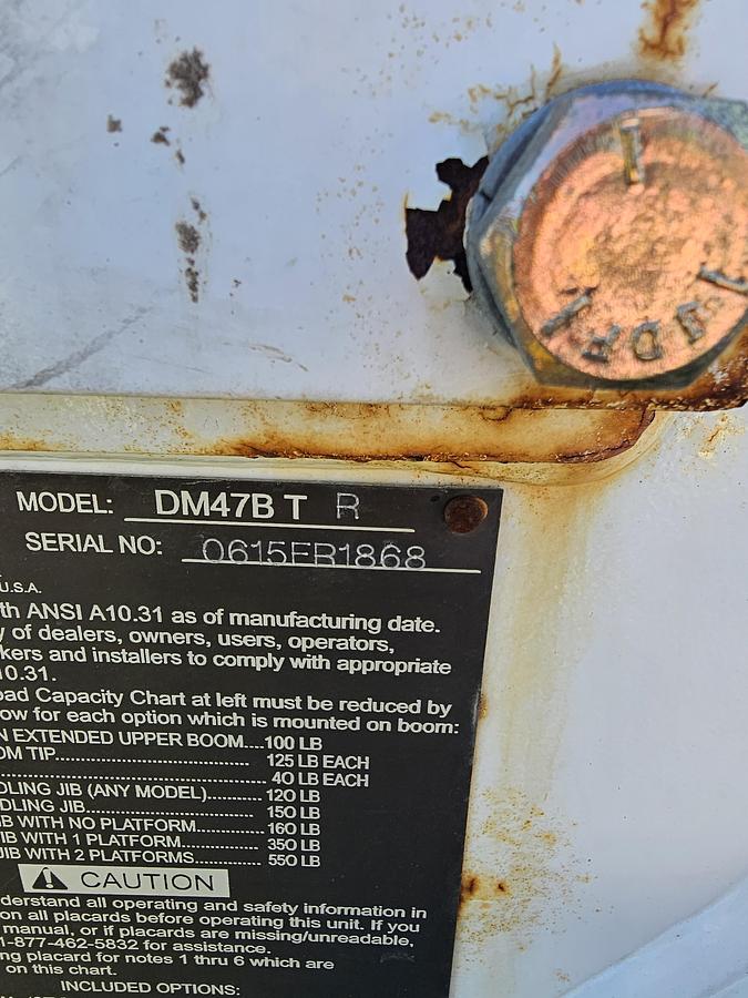 Used 2015 Ford /  Altec F750 / Digger derrick