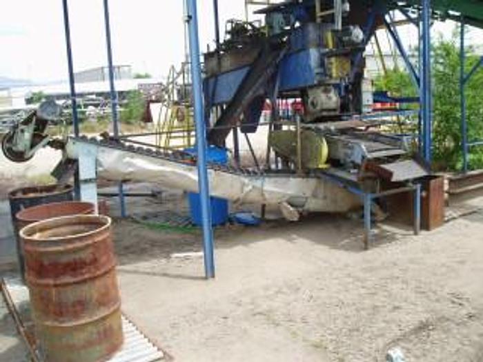 Used Classifier, Screw, 12" X 12', Hazen Quin, 1.5 HP, W/screen, #S733025
