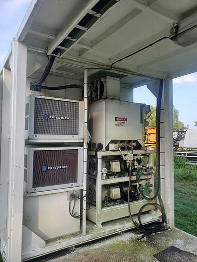 Usato Canrig 1275AC-681 Topdrive with New service loop and VFD house.