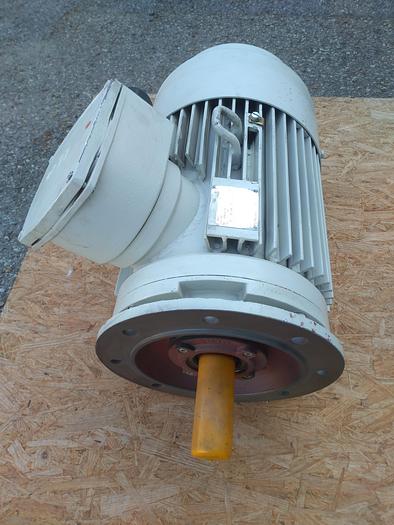 Ex geschützter Flanschmotor, Elektromotor, Drehstrommotor Dex 180 M/4K, HEW, 18,5 KW, neuwertig