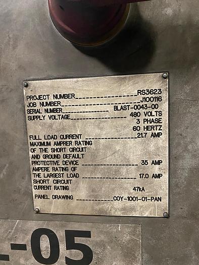 Used SINTO SST 48" TABLE SHOT BLAST (On Hold)