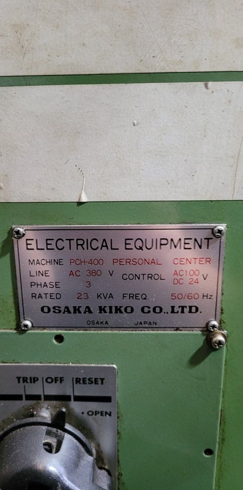 Used OKK PCH 500 - Horizontal Machining Centres - 1991