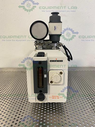 Used Alcatel Adixen 2015 SD Pascal Dual Stage Rotary Vane Vacuum Pump w/ FL20K Trap