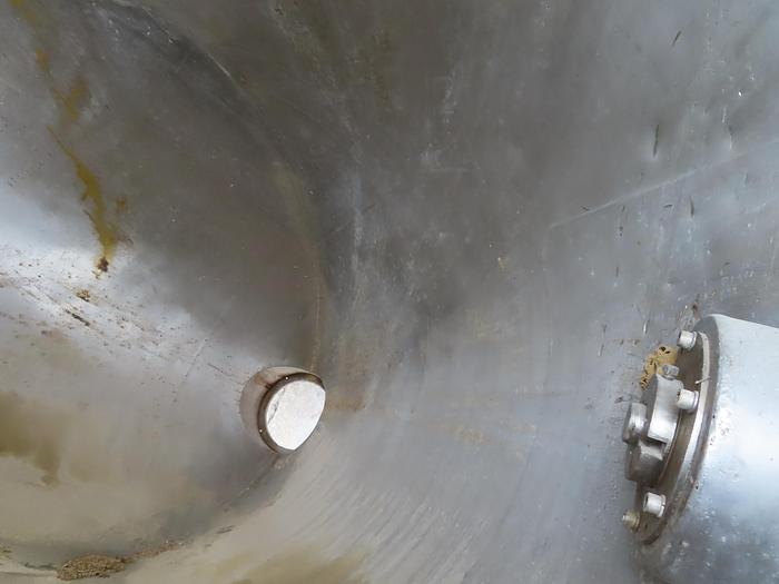 Used 30 CU. FT. PATTERSON KELLEY TWIN SHELL BLENDER - S/S - 55# DENSITY - PROVISION FOR BAR