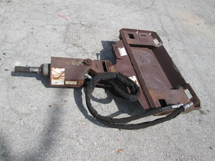 Used Bobcat Brand Skid Steer Auger Attachment