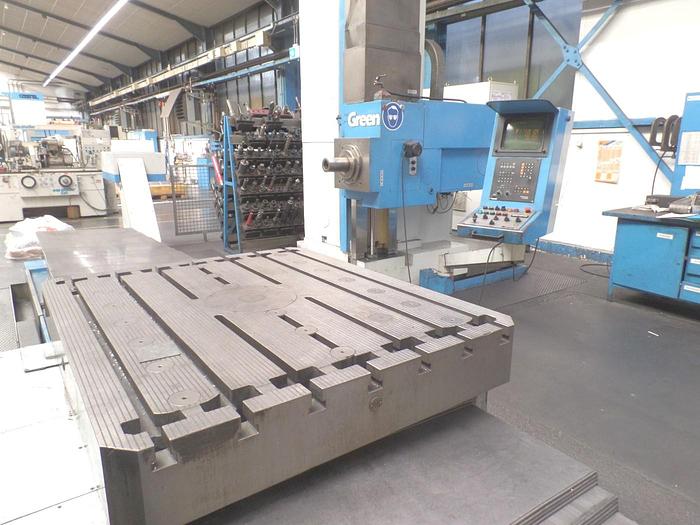 Used Borer Horizontal Table Type CNC GREEN
