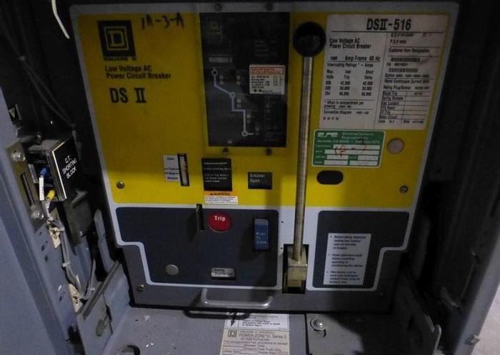 Used SQUARE D POWER ZONE 111 SWITCHGEAR