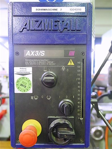 Used Column drilling machine Alzmetall AX 3 / S