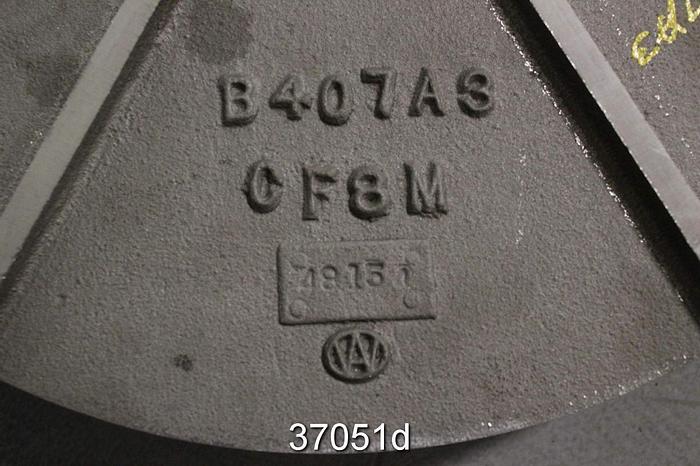 Unused Warren/Ahlstrom 3SMO15 Pump Impeller, 9-Vane 15" Stainless Steel Impeller #37051