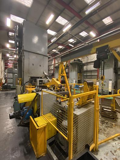 Used Wilkins & Mitchell 600-ton Single Action Mechanical Press