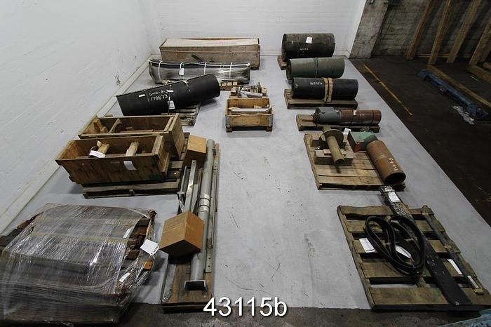 Used Lot Of Misc Conveyor Parts #43115