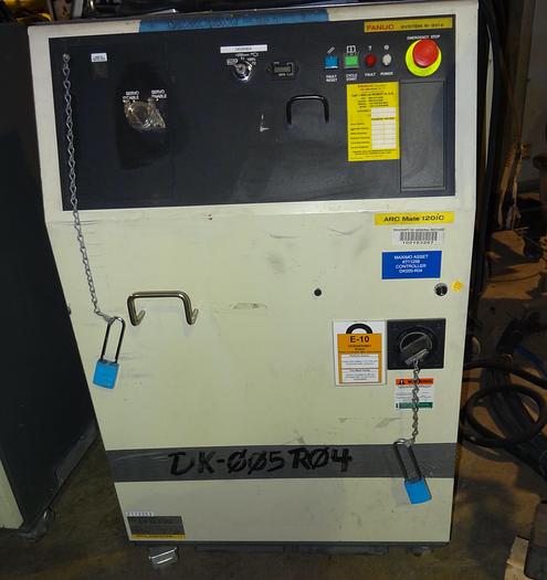 Used FANUC ARCMATE 120iC/10L 6 AXIS CNC MIG WELDING ROBOT WITH R30iA CONTROLLER