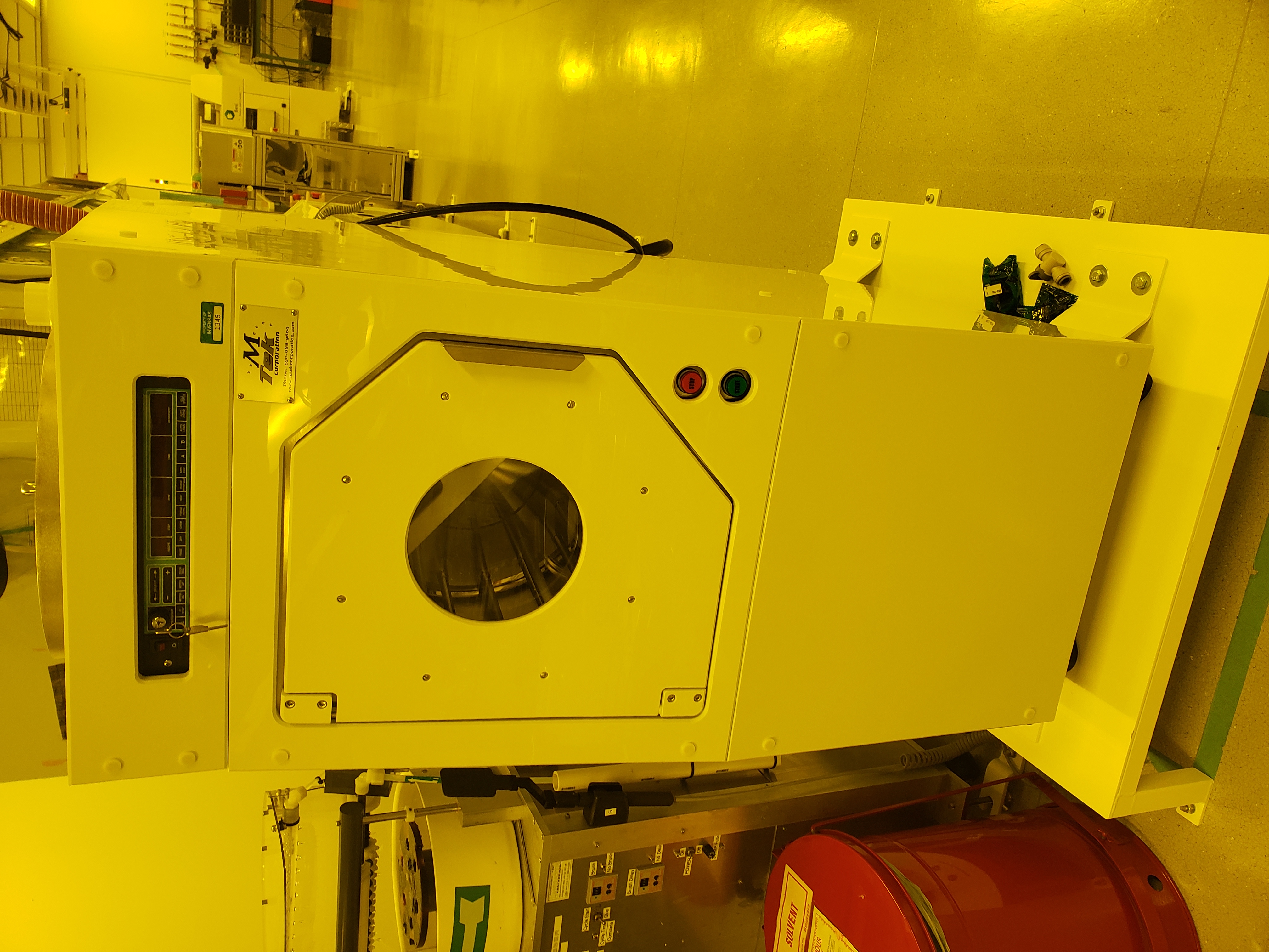 Used Mtek Corp SRD 4300S (single bolt rotor mounting), with digital controller