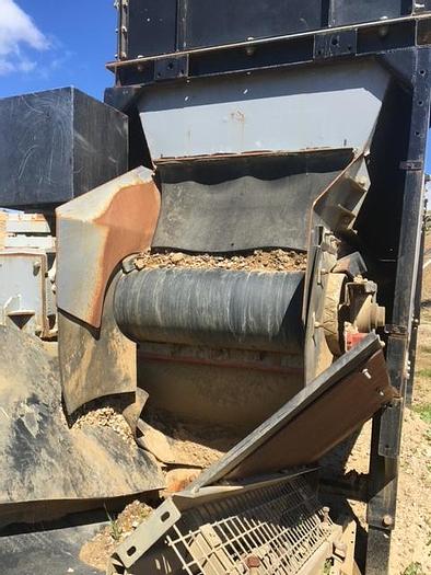 Gebraucht 2014 Terex Kieswaschanlage mit Powercrub 120 Schwertwäsche und Förderbändern