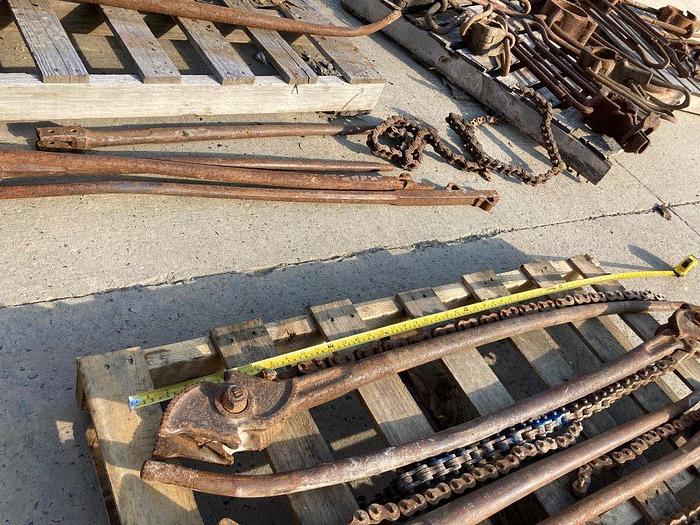 Used J H Williams Vulcan Superior 52" Chain Pipe Wrench