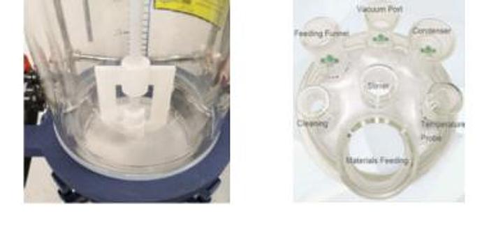 Used 2020 ZHONGLIAN PHARMACEUTICAL 20L Glass Reactor for crystalliziation