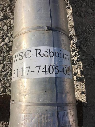 Used Used Melter approximately 214 square foot Carpenter 20 Alloy  Shell and Tube Heat Exchanger