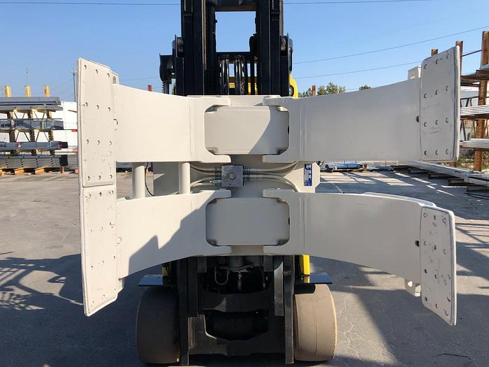 Used 12,000 POUND HYSTER ROLL CLAMP TRUCK MODEL S120FTPRS W/ 60" CLAMP MFG. 2013