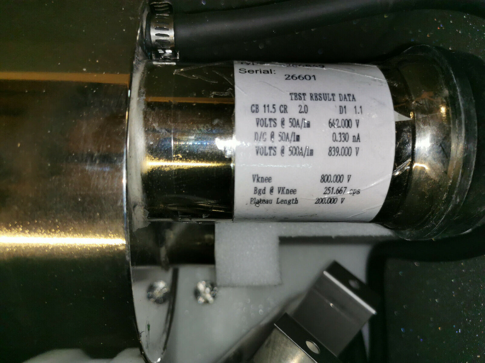 ET Enterprise  Cosmic-Ray Energy Active Guard w/ 9266B49 PMT Photon Counting Tube