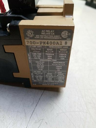Used ALLEN BRADLEY 700-PK400A1