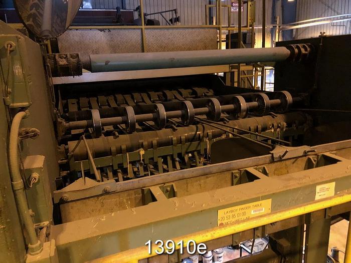 Used Sandy Hill/Kamyr 1990 Wet Lap Machine, Cylinder Type Former, 80" Wide, (New In 1990) #13910