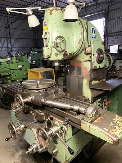 Used TOS FA4V Vertical Milling Machine