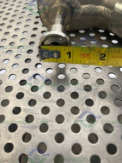 Used Micro Motion  CMF010 Mass Flow Sensor 1/2" Sanitary Fitting w/1700R11 Transmitter