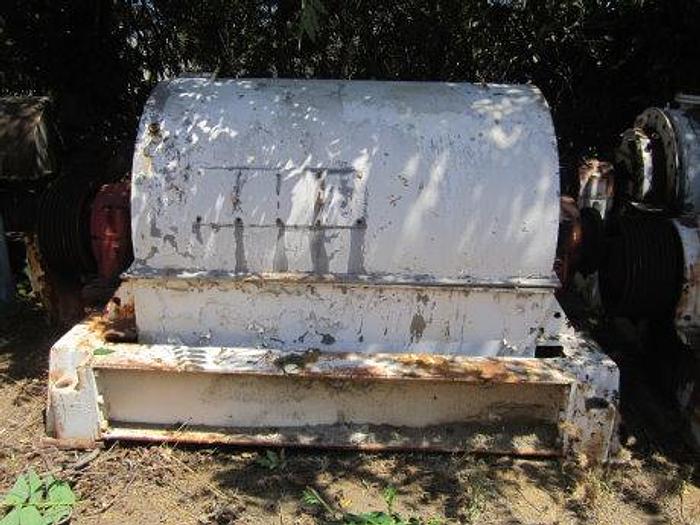 Used Centrifuge, Decanter, Bird, 32" X 50", 75 HP, S/st, #Z190450