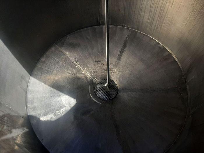 Used Tank, 600 Gallon, 316 S/st, Agit, Cone Btm #S744469