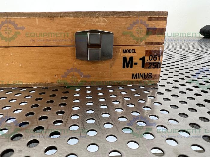 Used Meyer Gage Makers  Model M - 1 Plus Gauge Set .061 - .250