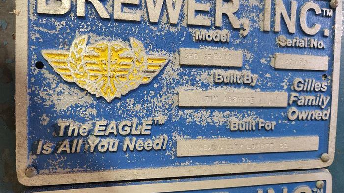 Used Brewer 3 Head Resaw